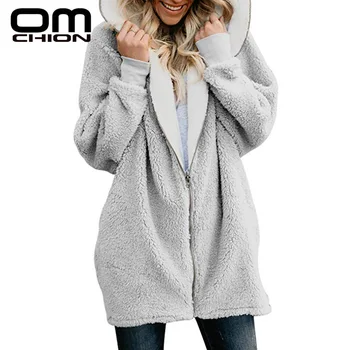 OMCHION 2019 Autumn Winter Coat Women Loose Jacket Casual Hooded Long Sleeve Overcoat Outwear Plus Size Chaqueta Mujer LJK40
OMCHION 2019 Autumn Winter Coat Women Loose Jacket Casual Hooded Long Sleeve Overcoat Outwear Plus Size Chaqueta Mujer LJK40