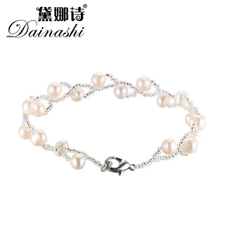 Dainashi Natural Pearl Bracelet For Women Jewelry Women Braccelet Rice Shape Pearl With Environmental Protection Materials 2018
Dainashi Natural Pearl Bracelet For Women Jewelry Women Braccelet Rice Shape Pearl With Environmental Protection Materials 2018