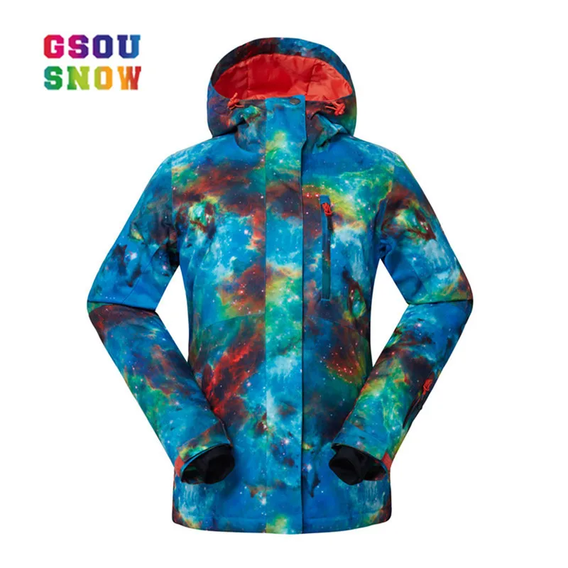 GSOU SNOW New Thermal Women Anti-pilling Snowboard Coats Waterproof Fashion Windproof Female Ski Jackets Breathable Cotton
GSOU SNOW New Thermal Women Anti-pilling Snowboard Coats Waterproof Fashion Windproof Female Ski Jackets Breathable Cotton