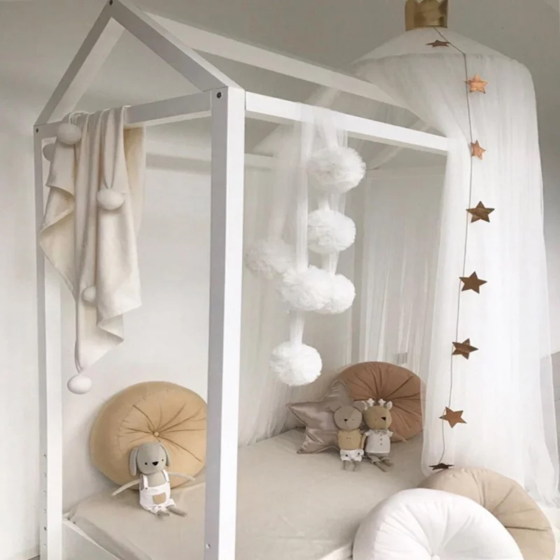 Baby Room Decoration Garland Ball Garland Bunting for Wedding or Party Children's Room Mosquito Net Crib Net Accessories
Baby Room Decoration Garland Ball Garland Bunting for Wedding or Party Children's Room Mosquito Net Crib Net Accessories