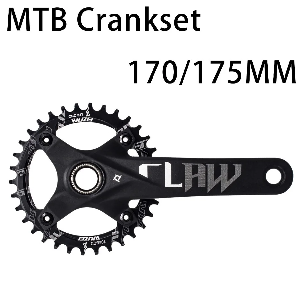 104BCD MTB Bike Crankset Aluminum Alloy With Bottom Bicycle Crankset170/175MM bike Chainwheel 32/34/36/38T
104BCD MTB Bike Crankset Aluminum Alloy With Bottom Bicycle Crankset170/175MM bike Chainwheel 32/34/36/38T