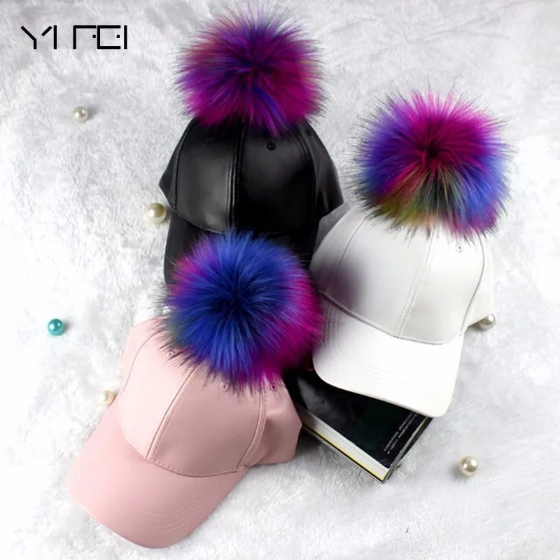 NEW High-quality Fur Colors Ball Baseball Cap For Women Leather PU Adjustable Cap Fur Pom Pom Cap Fashion Hiphop Hat
NEW High-quality Fur Colors Ball Baseball Cap For Women Leather PU Adjustable Cap Fur Pom Pom Cap Fashion Hiphop Hat