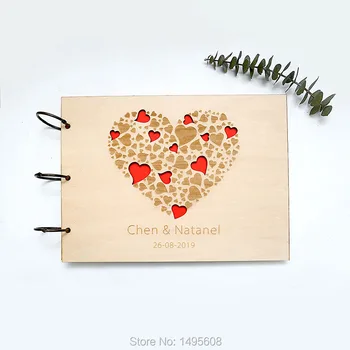 Hearts Wedding Guest Book,Wooden wedding gifts,Rustic Guest Book,Red hearts Wedding Photo album, Bridesmaid gifts, Personalize
Hearts Wedding Guest Book,Wooden wedding gifts,Rustic Guest Book,Red hearts Wedding Photo album, Bridesmaid gifts, Personalize