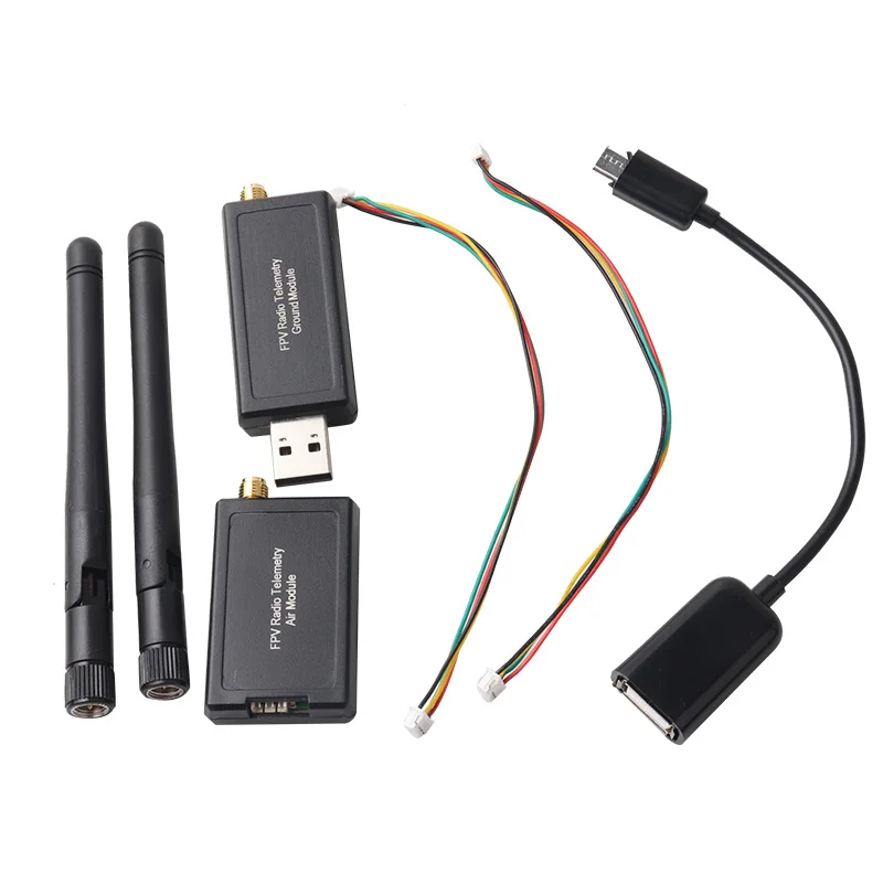 3DR 100 500MW Radio Telemetry 433Mhz 915Mhz Air and Ground Data Transmit Module for APM Pixhawk Flight Control FPV Compact Size
3DR 100 500MW Radio Telemetry 433Mhz 915Mhz Air and Ground Data Transmit Module for APM Pixhawk Flight Control FPV Compact Size