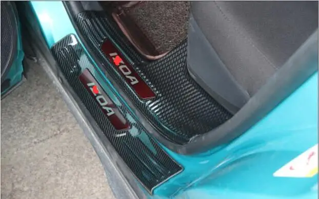 For TOYOTA IZOA threshold bar is retrofitted to welcome pedal guard plate IZOA interior trim door pedals.
For TOYOTA IZOA threshold bar is retrofitted to welcome pedal guard plate IZOA interior trim door pedals.
