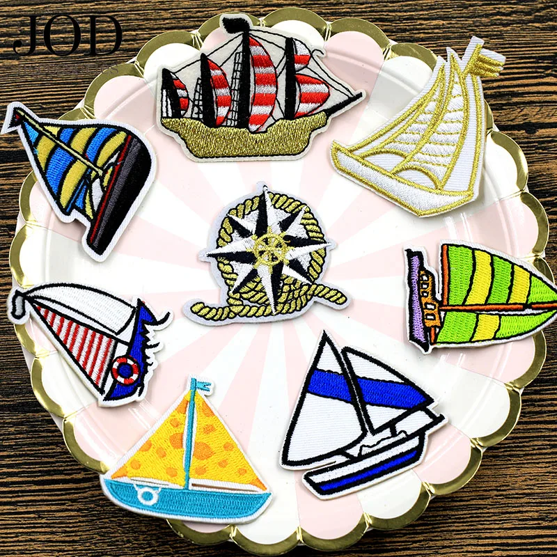 JOD 8PCS/Lot Embroidered Pirate Ship Patch Applique Buccaneer Iron on Embroidery Patches for Clothing Stickers Fabric Badge DIY
JOD 8PCS/Lot Embroidered Pirate Ship Patch Applique Buccaneer Iron on Embroidery Patches for Clothing Stickers Fabric Badge DIY