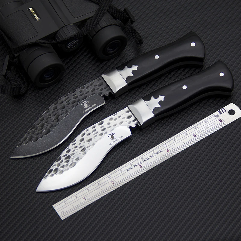 EDC Fixed Blade Knife Black Dragon Tactical Jungle Knife Outdoor Straight Knives Self Defense Camping Tools Hunting Knives Tools
EDC Fixed Blade Knife Black Dragon Tactical Jungle Knife Outdoor Straight Knives Self Defense Camping Tools Hunting Knives Tools