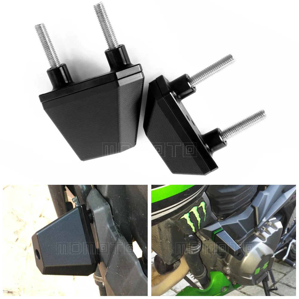 1 pair black CNC Aluminum Motorcycle Frame Sliders Guard Crash Protector for Kawasaki Z1000 2007 2008 2009 z800 z750 accessories
1 pair black CNC Aluminum Motorcycle Frame Sliders Guard Crash Protector for Kawasaki Z1000 2007 2008 2009 z800 z750 accessories