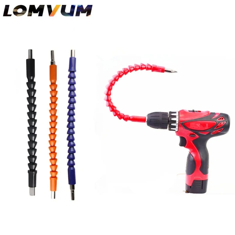 LOMVUM 295mm Snake electric screwdriver bent universal adapter extension rod tube Electric drill bit head Flexible Cardan shaft
LOMVUM 295mm Snake electric screwdriver bent universal adapter extension rod tube Electric drill bit head Flexible Cardan shaft