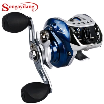 Sougayilang Baitcasting Fishing Reel Magnetic Brake System Baitcast Reel 8KG Max Drag 10+1BB 6.3:1 High Speed Fishing Reel Wheel
Sougayilang Baitcasting Fishing Reel Magnetic Brake System Baitcast Reel 8KG Max Drag 10+1BB 6.3:1 High Speed Fishing Reel Wheel