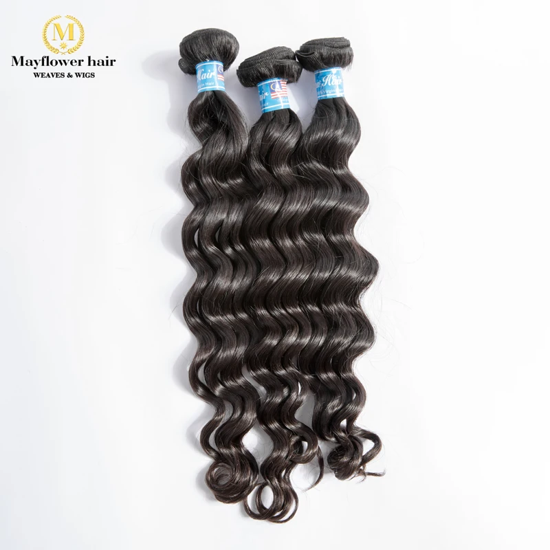 Mayflower 100% unprocessed Virgin Malaysian hair natural wave 1/2/3/4 bundles full cuticle hair weft 12-26" mix length
Mayflower 100% unprocessed Virgin Malaysian hair natural wave 1/2/3/4 bundles full cuticle hair weft 12-26" mix length