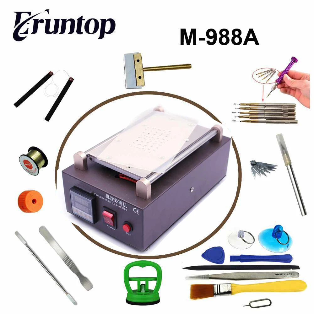 High Quality 7 inches 110/220 Touch Glass Panel LCD Screen Vacuum Separator Machine for Mobilephone LCD Repair
High Quality 7 inches 110/220 Touch Glass Panel LCD Screen Vacuum Separator Machine for Mobilephone LCD Repair