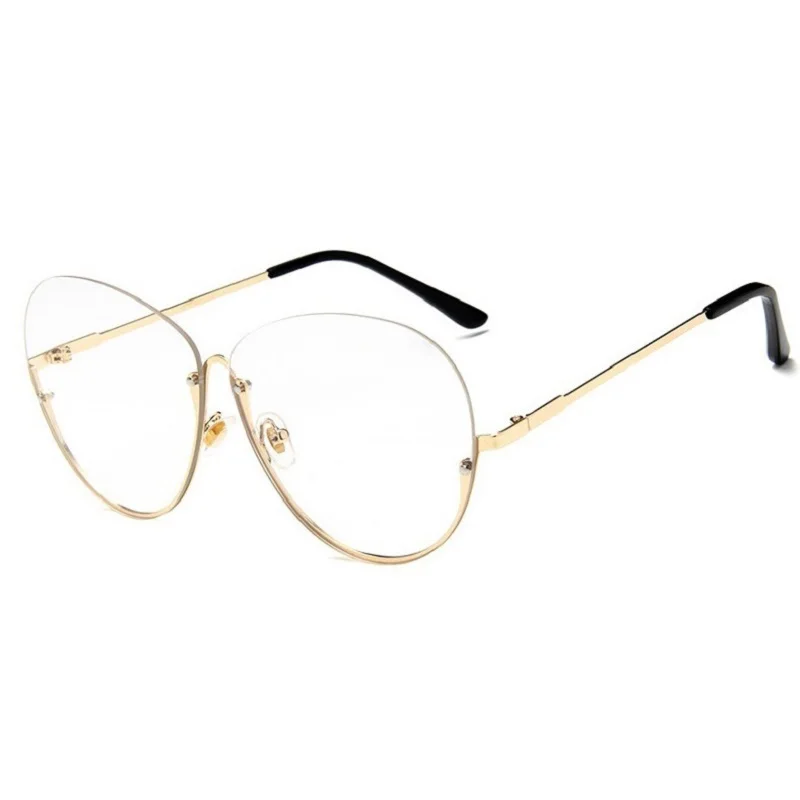2018 New Fashion Brand Designer Clear Lens Sun Glasses Women Optics Eyeglasses Retro Gold Half Rim Eyeglasses Frames Oculos
2018 New Fashion Brand Designer Clear Lens Sun Glasses Women Optics Eyeglasses Retro Gold Half Rim Eyeglasses Frames Oculos