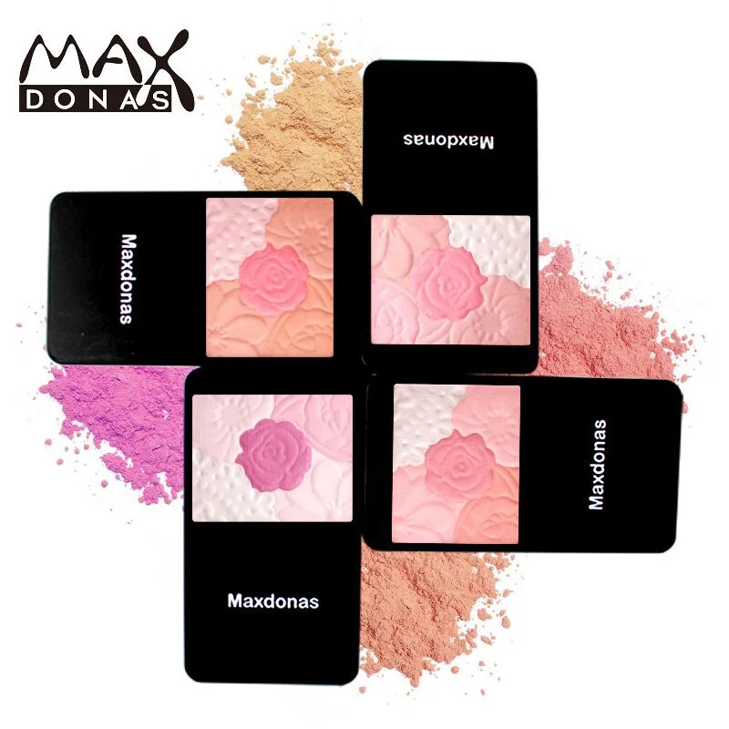 Maxdonas Brand Riotous profusion Petal carving 5 colors Blush Multicolor Blush pan Carmine ointment Cosmetics
Maxdonas Brand Riotous profusion Petal carving 5 colors Blush Multicolor Blush pan Carmine ointment Cosmetics