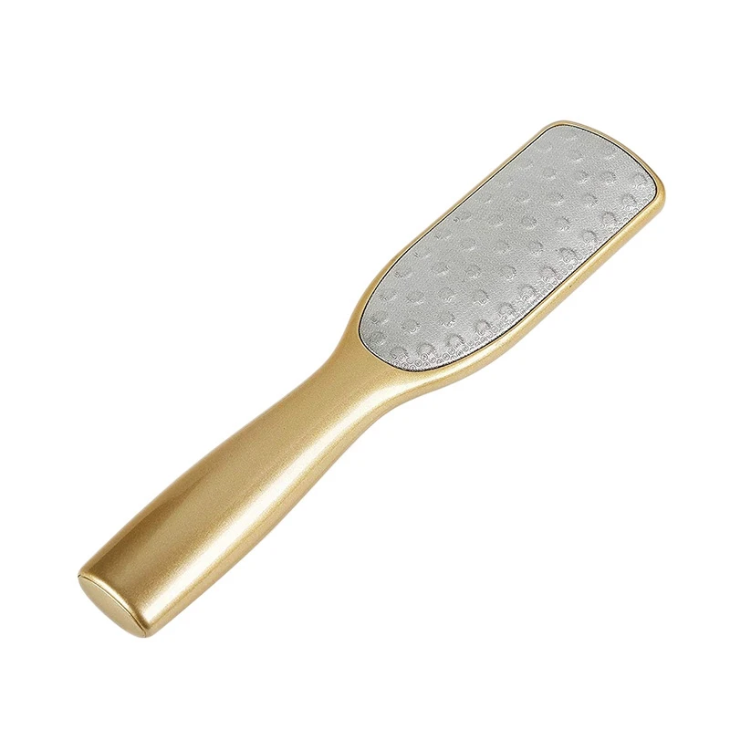 

Foot File Foot Rasp Callus Remover With Double Side Scrubs For Your Foot Care Pedicure At Home On Feet Without Pain-Golden Col