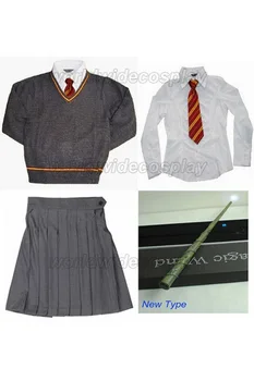 Free Shipping Harry Gryffindor Hermione Cosplay Skirt Uniform Glowing Magic Wand Custom Made for Halloween and Christmas
Free Shipping Harry Gryffindor Hermione Cosplay Skirt Uniform Glowing Magic Wand Custom Made for Halloween and Christmas