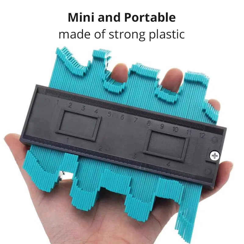 Plastic Profile Copy Gauge Contour Gauge 120mm Duplicator Standard 5"Width Wood Marking Tool Tiling Laminate Tiles General Tools
Plastic Profile Copy Gauge Contour Gauge 120mm Duplicator Standard 5"Width Wood Marking Tool Tiling Laminate Tiles General Tools