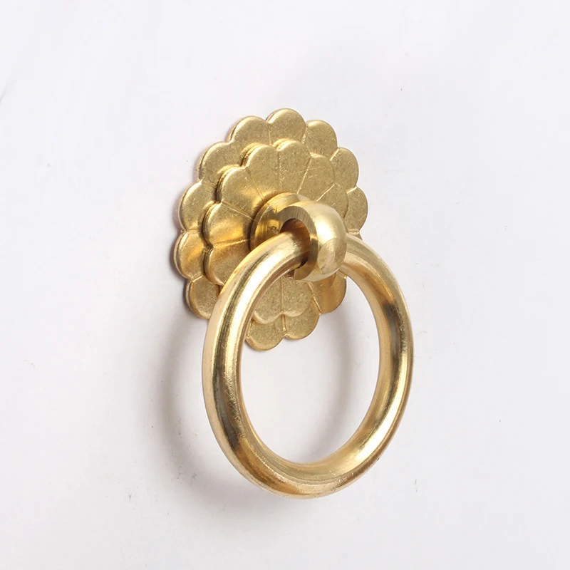 New Arrival Chinese Classic Drawer Handles Pull Door Knocker Ring Brass Hardware Cabinet Knob Handles
New Arrival Chinese Classic Drawer Handles Pull Door Knocker Ring Brass Hardware Cabinet Knob Handles