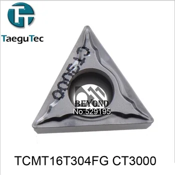 Original TaeguTec TCMT16T304FG CT3000 10pcs TCMT16T304 CNC Lathe Tools Processing External Internal Turning Tool Carbide Inserts
Original TaeguTec TCMT16T304FG CT3000 10pcs TCMT16T304 CNC Lathe Tools Processing External Internal Turning Tool Carbide Inserts