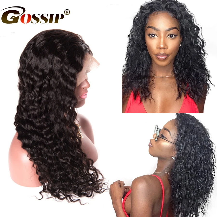 Gossip Hair 180 Density Lace Front Wig Brazilian Water Wave Lace Wig Remy Human Hair Lace Front Wigs For Black Women Pre Plucked
Gossip Hair 180 Density Lace Front Wig Brazilian Water Wave Lace Wig Remy Human Hair Lace Front Wigs For Black Women Pre Plucked