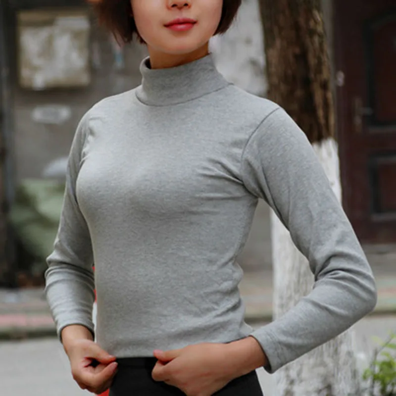 2019 Fashion Korean Women's Sweater Long-sleeved Autumn Winter New Korean High-neck Slim Elastic Casual Sweater Women
2019 Fashion Korean Women's Sweater Long-sleeved Autumn Winter New Korean High-neck Slim Elastic Casual Sweater Women