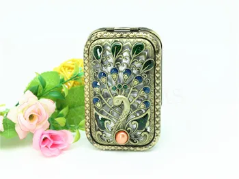 Free Shipping Peacock Design Handable Mirror Compact Mirror Birthday Gifts Wedding Favor
Free Shipping Peacock Design Handable Mirror Compact Mirror Birthday Gifts Wedding Favor