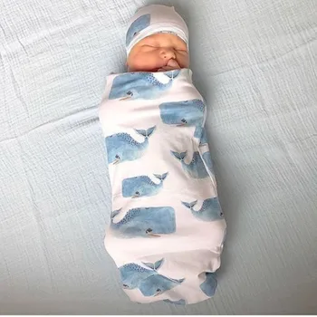 Baby Blanket Swaddling Sleeping Bag Floral Animal Print with Hats Set Newborn Anti-kick Sleeping Bags Knotted Cap
Baby Blanket Swaddling Sleeping Bag Floral Animal Print with Hats Set Newborn Anti-kick Sleeping Bags Knotted Cap