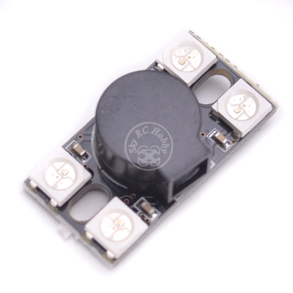 Ultra Big Sound 110 db BB Buzzer 14MM High BB Ring w/4 WS2812 Programmable LED Light Lamp Bead For F3 F4 F7 FC FPV RC Drone part
Ultra Big Sound 110 db BB Buzzer 14MM High BB Ring w/4 WS2812 Programmable LED Light Lamp Bead For F3 F4 F7 FC FPV RC Drone part