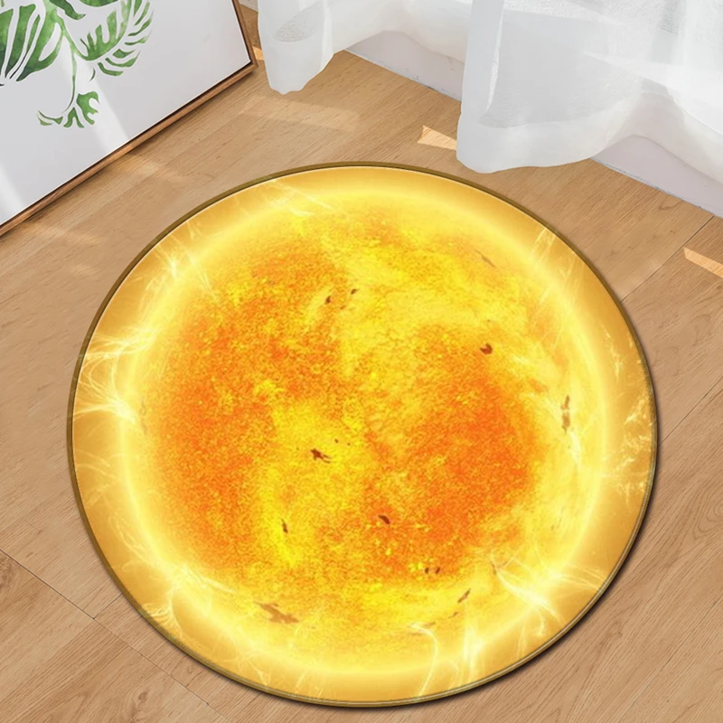 EHOMEBUY 2018 New Carpet Sun Warm Yellow Round Carpet Rugs Bedroom Living Room Decorative Foot Pads Modern Floor Protection
EHOMEBUY 2018 New Carpet Sun Warm Yellow Round Carpet Rugs Bedroom Living Room Decorative Foot Pads Modern Floor Protection