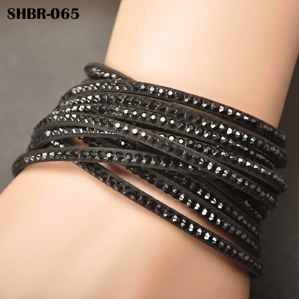 AENINE Fashion Colorful Leather Charms Bracelet Jewelry Rhinestone Crystal Wrap Multilayer Bracelets For Women Gifts WRBR-002
AENINE Fashion Colorful Leather Charms Bracelet Jewelry Rhinestone Crystal Wrap Multilayer Bracelets For Women Gifts WRBR-002
