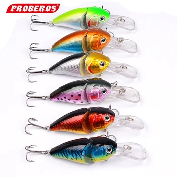 6Pcs/lot 85mm 14g Hard Fishing Lures Crankbait Wobblers Best Crank Hard Bait for Sea Carp Fishing
6Pcs/lot 85mm 14g Hard Fishing Lures Crankbait Wobblers Best Crank Hard Bait for Sea Carp Fishing