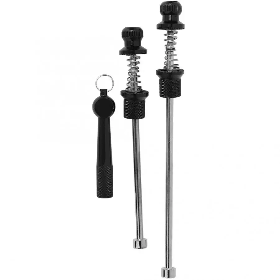 Bicycle Skewers with Wrench Mountain Bike Locking Security Quick Release Anti Theft Skewer Set Bicycle Parts
Bicycle Skewers with Wrench Mountain Bike Locking Security Quick Release Anti Theft Skewer Set Bicycle Parts