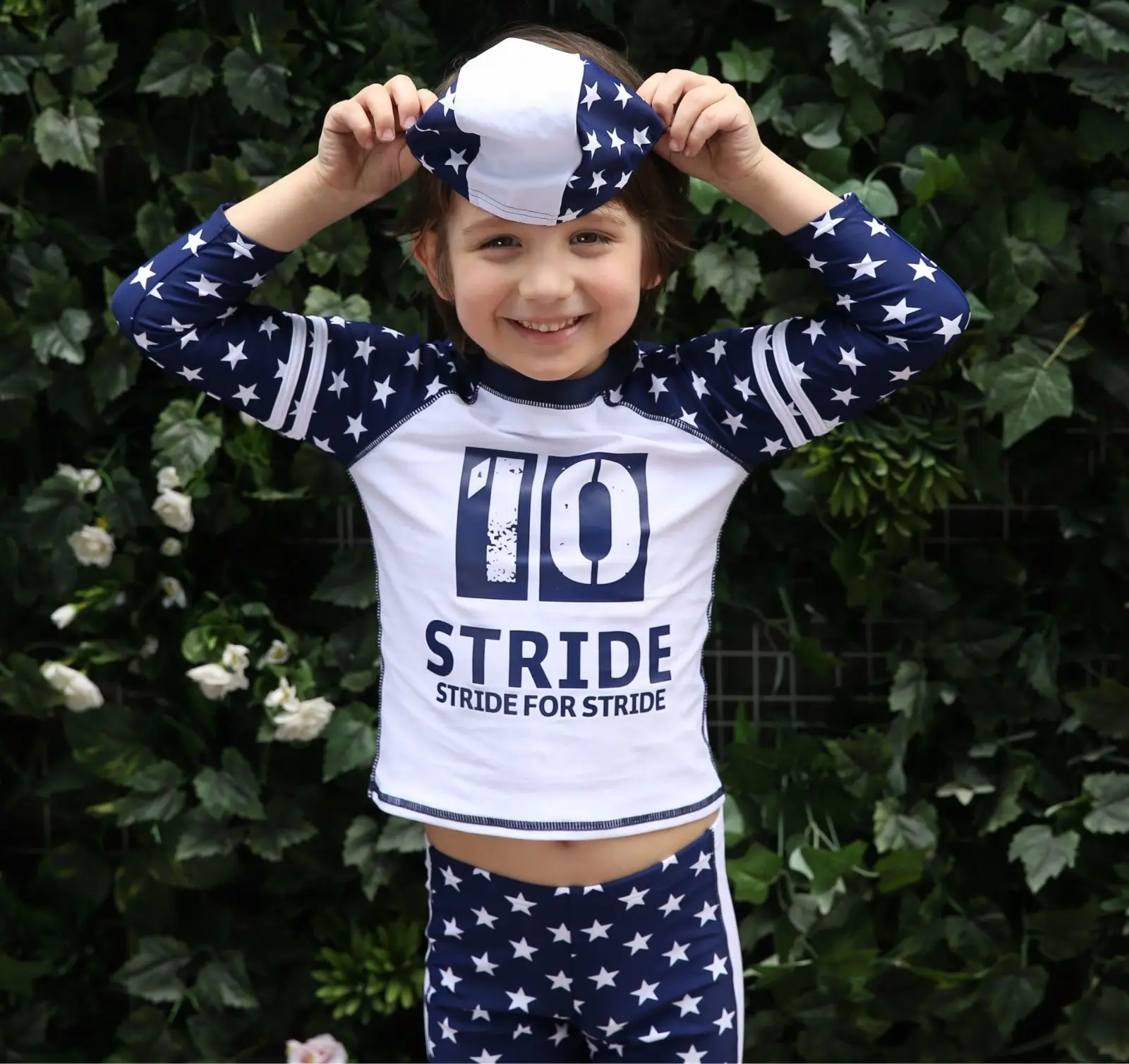 Stars Kids Baby Girls Boys Swimwears W/Cap Long Sleeves Children Swimsuits T Shirts+ Trunks Swimming Clothes Bathing Suits DBO
Stars Kids Baby Girls Boys Swimwears W/Cap Long Sleeves Children Swimsuits T Shirts+ Trunks Swimming Clothes Bathing Suits DBO