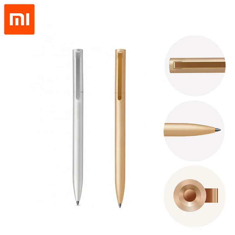 Оригинальный Xiaomi Новый Mijia металлический знак ручка чернила Япония Прочный