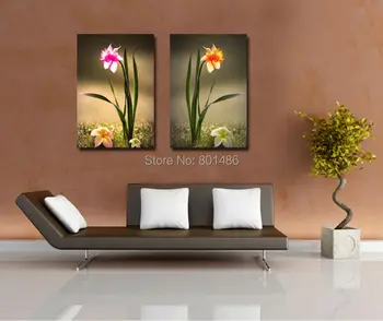 Beautiful 2 panels Narcissus flower pictures print on canvas for modern home Room decoration drop ship is welcomed
Beautiful 2 panels Narcissus flower pictures print on canvas for modern home Room decoration drop ship is welcomed