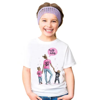 New Arrival Fashion Super Mom Girls T Shirt Funny Casual Mother Love Daughter Boy's Baby Girl Top Kawaii Toddler Shirt Children
New Arrival Fashion Super Mom Girls T Shirt Funny Casual Mother Love Daughter Boy's Baby Girl Top Kawaii Toddler Shirt Children