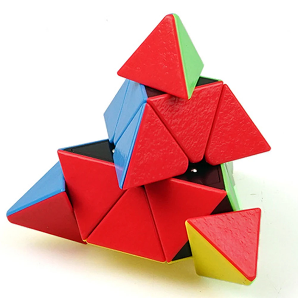 3x3x3 магический треугольный куб игрушка для детей 3 слоя 3*3*3 скоростная Пирамида