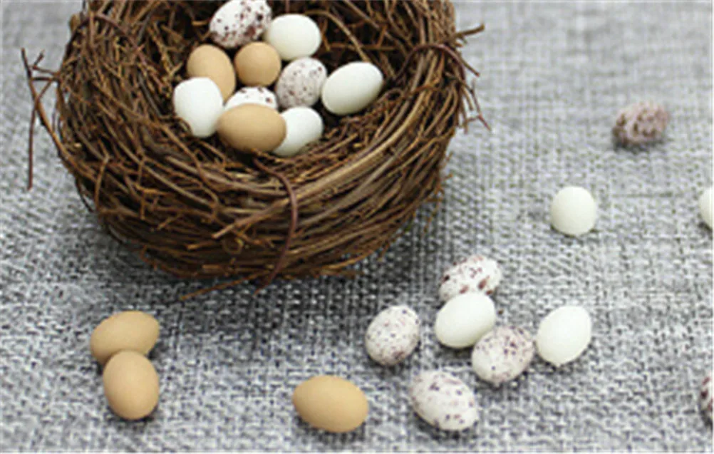 Mini Cute Birds Nest Simulation Eggs Nest Model Miniature Figurine Toys Crafts DIY Micro Fairy Garden Decoration
Mini Cute Birds Nest Simulation Eggs Nest Model Miniature Figurine Toys Crafts DIY Micro Fairy Garden Decoration