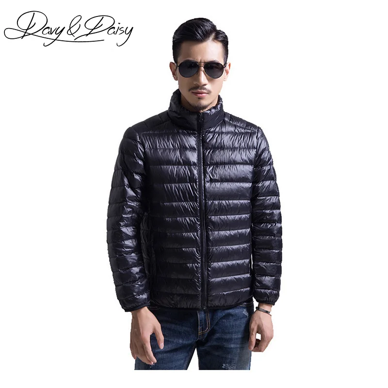 DAVYDAISY High Quality Down Jacket Men Early Winter Ultralight Thin Stand Collar White Duck Down Padded Warm Men Coat DCT-083
DAVYDAISY High Quality Down Jacket Men Early Winter Ultralight Thin Stand Collar White Duck Down Padded Warm Men Coat DCT-083