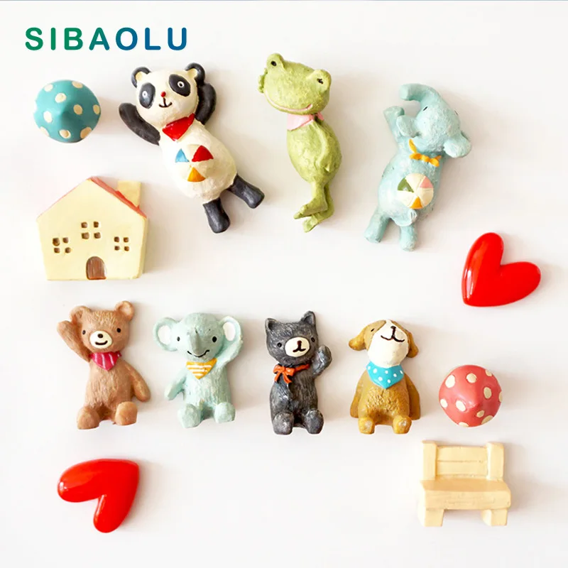 Frog Panda Dog Cat Elephant Fridge magnet cartoon Animal whiteboard sticker Refrigerator Magnets for child toy Home Decoration
Frog Panda Dog Cat Elephant Fridge magnet cartoon Animal whiteboard sticker Refrigerator Magnets for child toy Home Decoration