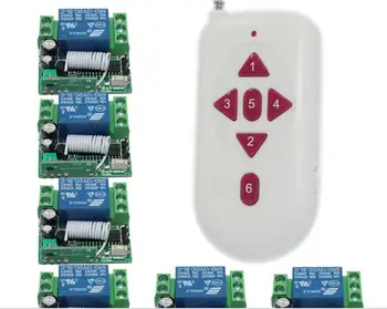 Free shipping DC 12V 1CH RF Wireless Remote Control Switch System /Transmitter and 6 Receiver/RF Controller and Remote Control
Free shipping DC 12V 1CH RF Wireless Remote Control Switch System /Transmitter and 6 Receiver/RF Controller and Remote Control