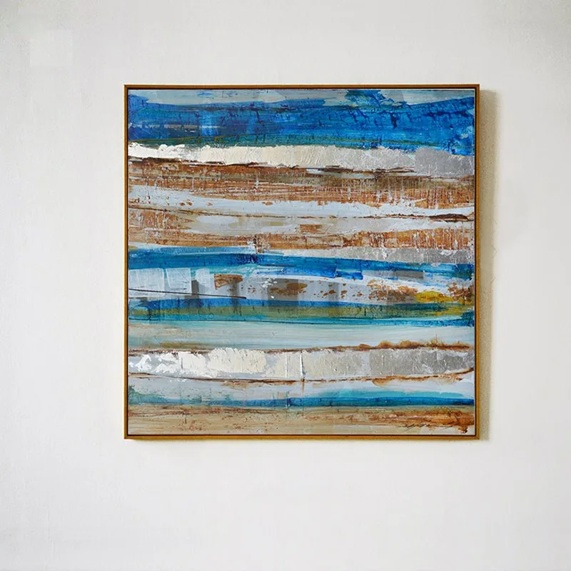 Summer Seashore Ocean Blue Abstract Wall Art Oil Painting Canvas Living Room Modern Loft Industrial Bedroom
Summer Seashore Ocean Blue Abstract Wall Art Oil Painting Canvas Living Room Modern Loft Industrial Bedroom