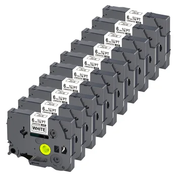 PUTY 10 PCS TZe Tape 6mm Brother Tz Tape 6mm Tze211 Compatible P touch Label Tapes Tz-211 For Brother P touch Label Printer
PUTY 10 PCS TZe Tape 6mm Brother Tz Tape 6mm Tze211 Compatible P touch Label Tapes Tz-211 For Brother P touch Label Printer