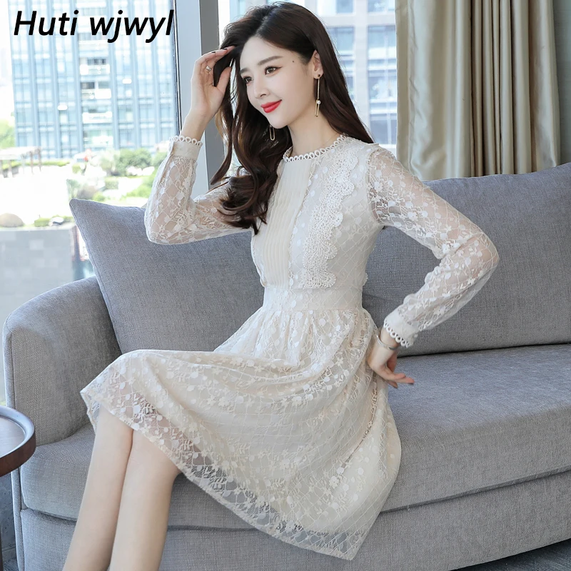 2019 Autumn Winter New Plus Size Vintage Lace Black Mini Dresses Korean Women Bodycon Sexy Short Pink Dress Party Runway Vestido
2019 Autumn Winter New Plus Size Vintage Lace Black Mini Dresses Korean Women Bodycon Sexy Short Pink Dress Party Runway Vestido