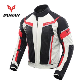 2019 New DUHAN Summer Mesh Breathable Motorcycle Jacket Reflective Motorbike Jackets of Oxford Cloth 600D and CE Protective gear
2019 New DUHAN Summer Mesh Breathable Motorcycle Jacket Reflective Motorbike Jackets of Oxford Cloth 600D and CE Protective gear