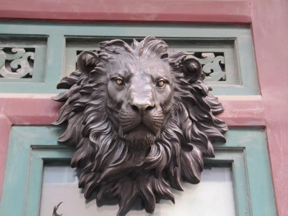 Marked The huge Lion head flat bronze sculpture statue The art hanging wall H"18.1 wholesale factory Bronze Arts outlets
Marked The huge Lion head flat bronze sculpture statue The art hanging wall H"18.1 wholesale factory Bronze Arts outlets