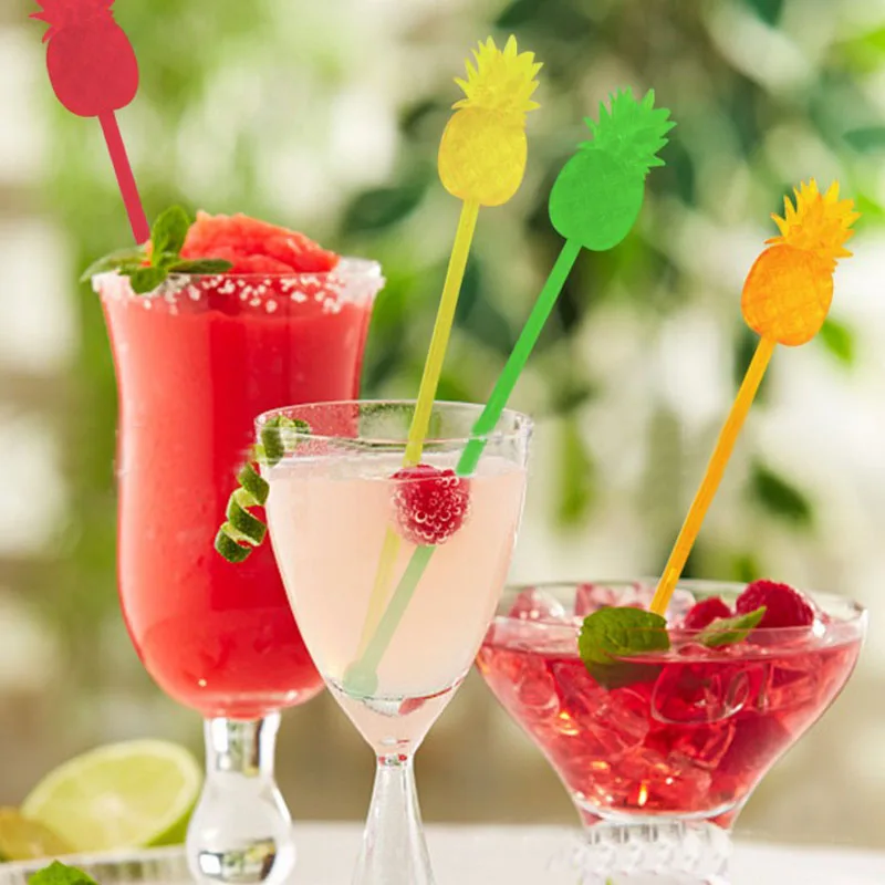 12 Pcs Hot Sale Pineapple Cocktail Swizzle Sticks Stirrer Coffee/Wine/Drink Muddler Puddler Party Kitchen Accessories Bar Tools
12 Pcs Hot Sale Pineapple Cocktail Swizzle Sticks Stirrer Coffee/Wine/Drink Muddler Puddler Party Kitchen Accessories Bar Tools