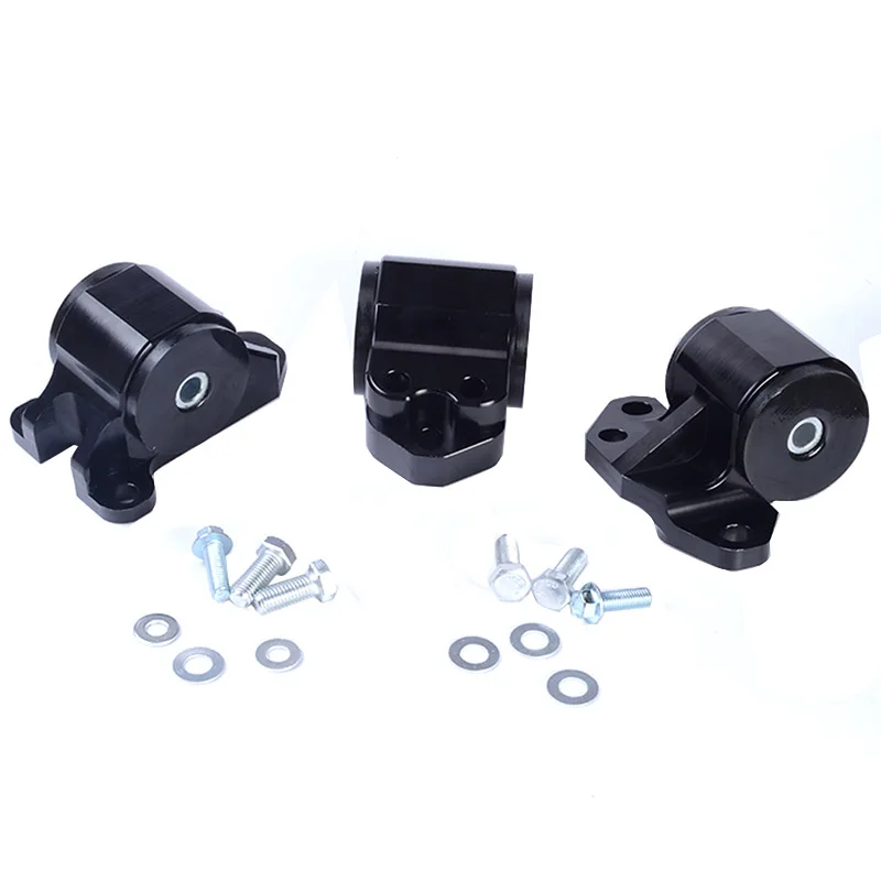 Black BILLET ALUMINUM SWAP ENGINE MOUNT MOTOR KIT FOR CIVIC EH DC D15 D16 B16 B18 For JDM
Black BILLET ALUMINUM SWAP ENGINE MOUNT MOTOR KIT FOR CIVIC EH DC D15 D16 B16 B18 For JDM