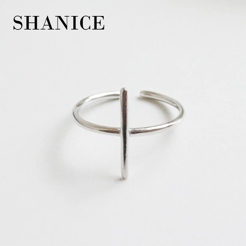SHANICE Women 925 Sterling Silver Open Rings Simple Cross Ring Adjustable Joint Rings Fashion Silver Jewelry Party
SHANICE Women 925 Sterling Silver Open Rings Simple Cross Ring Adjustable Joint Rings Fashion Silver Jewelry Party