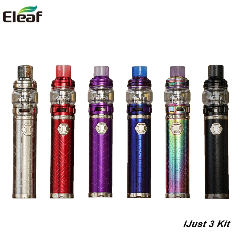 Original Eleaf iJust 3 Kit with 3000mah Battery Vape Pen and ELLO Duro Atomizer 6.5ml Electronic Cigarette Kit VS Stick Prince
Original Eleaf iJust 3 Kit with 3000mah Battery Vape Pen and ELLO Duro Atomizer 6.5ml Electronic Cigarette Kit VS Stick Prince